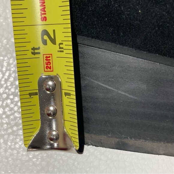 GIANI  BERNINI Sz 10 Suede Stacked Heel Zipper Closure Buckles Memory Foam Sz 10 - Picture 7 of 13